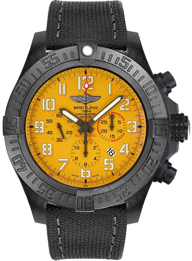Review replica Breitling Avenger Hurricane Yellow Dial Men's Watch XB0170E4/I533-100W - Click Image to Close